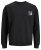 Jack & Jones JCOFILO Crew Neck Sweater with Back Print Black - Pulovere & hanorace - Pulovere & Hanorace Bărbați Mărimi Mari