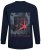 Jack & Jones JCOFILO Crew Neck Sweater with Back Print Navy Blazer - Pulovere & hanorace - Pulovere & Hanorace Bărbați Mărimi Mari