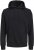 Jack & Jones BRADLEY Hoodie Black - Pulovere & hanorace - Pulovere & Hanorace Bărbați Mărimi Mari
