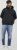 Jack & Jones BRADLEY Hoodie Black - Pulovere & hanorace - Pulovere & Hanorace Bărbați Mărimi Mari