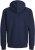 Jack & Jones BRADLEY Zip Hoodie Navy Blazer - Pulovere & hanorace - Pulovere & Hanorace Bărbați Mărimi Mari