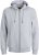 Jack & Jones BRADLEY Zip Hoodie Light Grey Melange - Pulovere & hanorace - Pulovere & Hanorace Bărbați Mărimi Mari