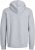 Jack & Jones BRADLEY Zip Hoodie Light Grey Melange - Pulovere & hanorace - Pulovere & Hanorace Bărbați Mărimi Mari