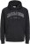 Jack & Jones CALEB Hoodie Black - Pulovere & hanorace - Pulovere & Hanorace Bărbați Mărimi Mari
