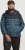Jack & Jones SPRINT Black Blocking Quilted Hooded Jacket Turquoise Blue - Geci - Geci Bărbați Mărimi Mari