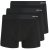 Jack & Jones BASIC BAMBOO Trunks 3-Pack Black - Lenjerie intimă & costum baie - Lenjerie Intimă Bărbați Mărimi Mari