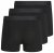 Jack & Jones BASIC BAMBOO Trunks 3-Pack Black - Lenjerie intimă & costum baie - Lenjerie Intimă Bărbați Mărimi Mari