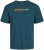 Jack & Jones CORP Logo Play 5 T-Shirt Deep Teal - Tricouri - Tricouri Bărbați Mărimi Mari