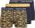 Jack & Jones SKULLROCK Trunks 3-Pack Navy Blazer - Lenjerie intimă & costum baie - Lenjerie Intimă Bărbați Mărimi Mari