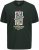 Jack & Jones XMAS Christmas Skull T-Shirt Dark Slate Grey - Tricouri - Tricouri Bărbați Mărimi Mari