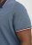 Jack & Jones PAULOS Short Sleeve Polo Denim Blue/PS - Tricouri polo - Tricouri Polo Bărbați Mărimi Mari