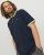 Jack & Jones PAULOS Short Sleeve Polo Dark Navy/NEON - Tricouri polo - Tricouri Polo Bărbați Mărimi Mari