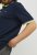 Jack & Jones PAULOS Short Sleeve Polo Dark Navy/NEON - Tricouri polo - Tricouri Polo Bărbați Mărimi Mari
