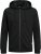Jack & Jones Basic Sweat Zip Hood Black - Pulovere & hanorace - Pulovere & Hanorace Bărbați Mărimi Mari