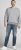 Jack & Jones Basic Sweatshirt Light Grey Melange - Pulovere & hanorace - Pulovere & Hanorace Bărbați Mărimi Mari