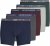 Jack & Jones OLIVER Trunks 5-Pack Dark Grey Melange - Lenjerie intimă & costum baie - Lenjerie Intimă Bărbați Mărimi Mari