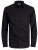 Jack & Jones CARDIFF Dress Shirt Black - Cămăși - Cămăși Bărbați Mărimi Mari