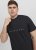 Jack & Jones STAR T-Shirt Black - Tricouri - Tricouri Bărbați Mărimi Mari