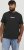 Jack & Jones ESTERBRO T-Shirt Black - Tricouri - Tricouri Bărbați Mărimi Mari