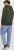 Jack & Jones 2 COL LOGO Hoodie Kombu Green - Pulovere & hanorace - Pulovere & Hanorace Bărbați Mărimi Mari