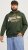 Jack & Jones 2 COL LOGO Hoodie Kombu Green - Pulovere & hanorace - Pulovere & Hanorace Bărbați Mărimi Mari