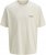 Jack & Jones Lington Crew Neck T-Shirt White - Tricouri - Tricouri Bărbați Mărimi Mari