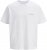 Jack & Jones Lington Crew Neck T-Shirt Bright White - Tricouri - Tricouri Bărbați Mărimi Mari