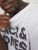 Jack & Jones CORP Logo T-Shirt White w Large Black Print - Tricouri - Tricouri Bărbați Mărimi Mari