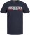 Jack & Jones CORP Logo T-Shirt Navy/PLAY 4 - Tricouri - Tricouri Bărbați Mărimi Mari
