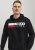 Jack & Jones CORP LOGO PLAY 4 Print Hoodie Black - Pulovere & hanorace - Pulovere & Hanorace Bărbați Mărimi Mari