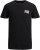 Jack & Jones CORP Logo T-Shirt Black - Tricouri - Tricouri Bărbați Mărimi Mari