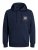 Jack & Jones JJLOCK SWEAT HOOD Navy - Pulovere & hanorace - Pulovere & Hanorace Bărbați Mărimi Mari