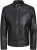 Jack & Jones Rocky Urban Rider Leather Jacket Black - Geci - Geci Bărbați Mărimi Mari