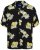 Jack & Jones JORLUKE FLORES Resort Shirt Black - Cămăși - Cămăși Bărbați Mărimi Mari