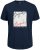Jack & Jones JORJOSHUA T-shirt Navy - Tricouri - Tricouri Bărbați Mărimi Mari