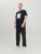 Jack & Jones JORJOSHUA T-shirt Navy - Tricouri - Tricouri Bărbați Mărimi Mari