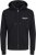 Jack & Jones ESTERBRO Zip Hoodie Black - Pulovere & hanorace - Pulovere & Hanorace Bărbați Mărimi Mari