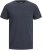 Jack & Jones ORGANIC T-Shirt Navy Blazer/Melange - Tricouri - Tricouri Bărbați Mărimi Mari