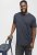 Jack & Jones ORGANIC T-Shirt Navy Blazer/Melange - Tricouri - Tricouri Bărbați Mărimi Mari