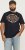 Jack & Jones LOGO O-Neck T-Shirt Black - Tricouri - Tricouri Bărbați Mărimi Mari