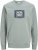 Jack & Jones HUDSON Sweatshirt Iceberg Green - Pulovere & hanorace - Pulovere & Hanorace Bărbați Mărimi Mari