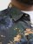 Jack & Jones Hawaii AOP Shirt Grey - Cămăși - Cămăși Bărbați Mărimi Mari