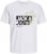  Jack & Jones Jaxon Crew Neck T-Shirt White - Tricouri - Tricouri Bărbați Mărimi Mari