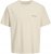 Jack & Jones Boston Photo Crew Neck T-Shirt Antique White - Tricouri - Tricouri Bărbați Mărimi Mari