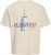 Jack & Jones Boston Photo Crew Neck T-Shirt Antique White - Tricouri - Tricouri Bărbați Mărimi Mari