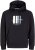 Jack & Jones Frederiksberg Box Script Hoodie Black - Pulovere & hanorace - Pulovere & Hanorace Bărbați Mărimi Mari