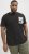 Jack & Jones Split Pocket Print T-Shirt Black - Tricouri - Tricouri Bărbați Mărimi Mari