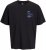 Jack & Jones Compact Crew Neck T-Shirt Black - Tricouri - Tricouri Bărbați Mărimi Mari