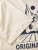 Jack & Jones Bellagio Collage Crew Neck T-Shirt Antique White - Tricouri - Tricouri Bărbați Mărimi Mari