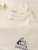 Jack & Jones Bellagio Collage Crew Neck T-Shirt Antique White - Tricouri - Tricouri Bărbați Mărimi Mari